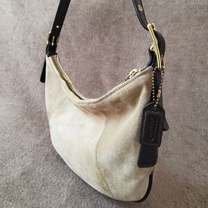 Vintage Coach 9206 Camel Brown Suede